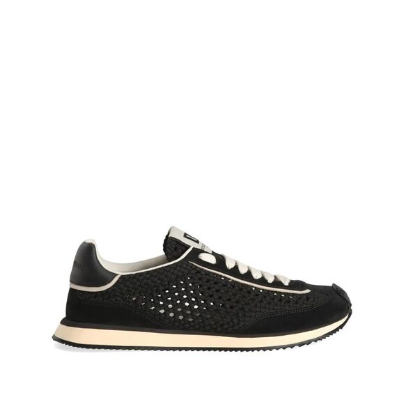 Dolce Gabbana Men Sneakers With Woven Design